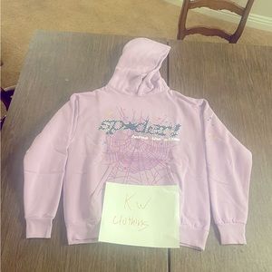 Sp5der hoodie açaí